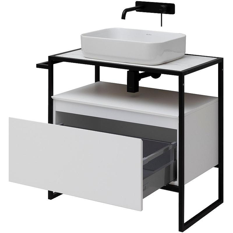 Тумба под раковину Allen Brau Priority 80 1.31002.WM Белая матовая, купить, цена, заказать, магазин, доставка, скидка, промокод, купить, цена, заказать, магазин, доставка, скидка, промокод