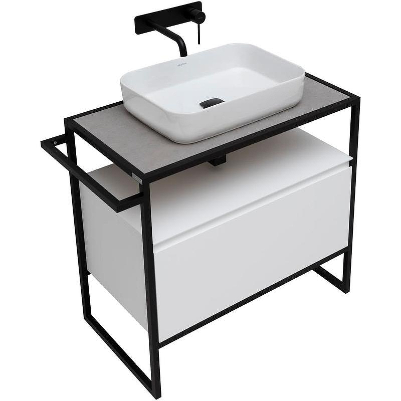 Тумба под раковину Allen Brau Priority 80 1.31002.WM Белая матовая, купить, цена, заказать, магазин, доставка, скидка, промокод, купить, цена, заказать, магазин, доставка, скидка, промокод