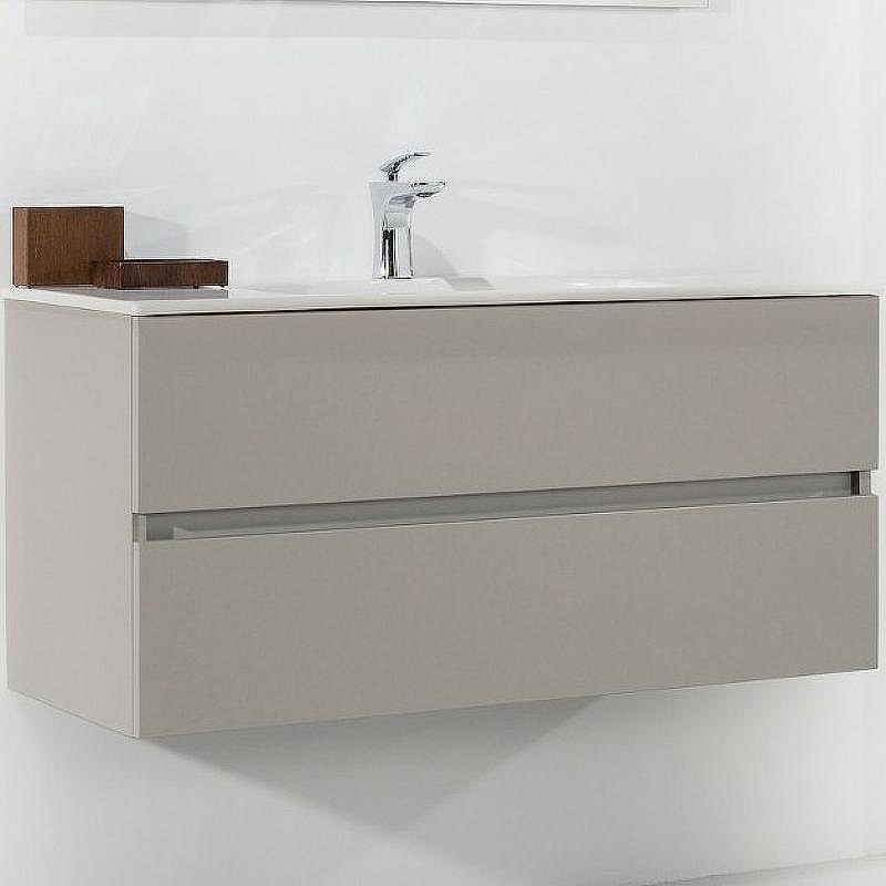 Тумба под раковину Boheme Armadi Art Vallessi 100 837-100-C mat подвесная Кашемир матовый, купить, цена, заказать, магазин, доставка, скидка, промокод, купить, цена, заказать, магазин, доставка, скидка, промокод