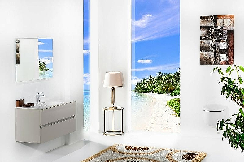 Тумба под раковину Boheme Armadi Art Vallessi 100 837-100-C mat подвесная Кашемир матовый, купить, цена, заказать, магазин, доставка, скидка, промокод, купить, цена, заказать, магазин, доставка, скидка, промокод