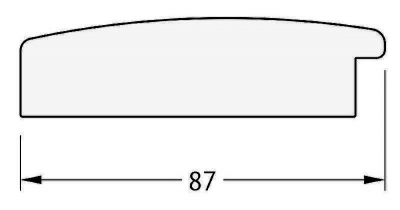 Зеркало Evoform Exclusive 116х56 BY 1151 с фацетом в багетной раме - Травленое золото 87