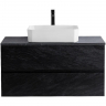 Тумба под раковину Cezares Molveno 46 80 MOLVENO 46-80-2C-SO-NR подвесная Nero, купить, цена, заказать, магазин, доставка, скидка, промокод, купить, цена, заказать, магазин, доставка, скидка, промокод