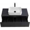 Тумба под раковину Cezares Molveno 46 80 MOLVENO 46-80-2C-SO-NR подвесная Nero, купить, цена, заказать, магазин, доставка, скидка, промокод, купить, цена, заказать, магазин, доставка, скидка, промокод