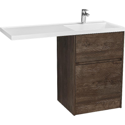 Тумба под раковину Aquaton Лондри 120 1A266901LHDY0 Дуб Кантри без фасада