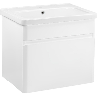 Тумба под раковину Veedi Prestige 60 PRS600T-CR подвесная Белая, купить, цена, заказать, магазин, доставка, скидка, промокод, купить, цена, заказать, магазин, доставка, скидка, промокод