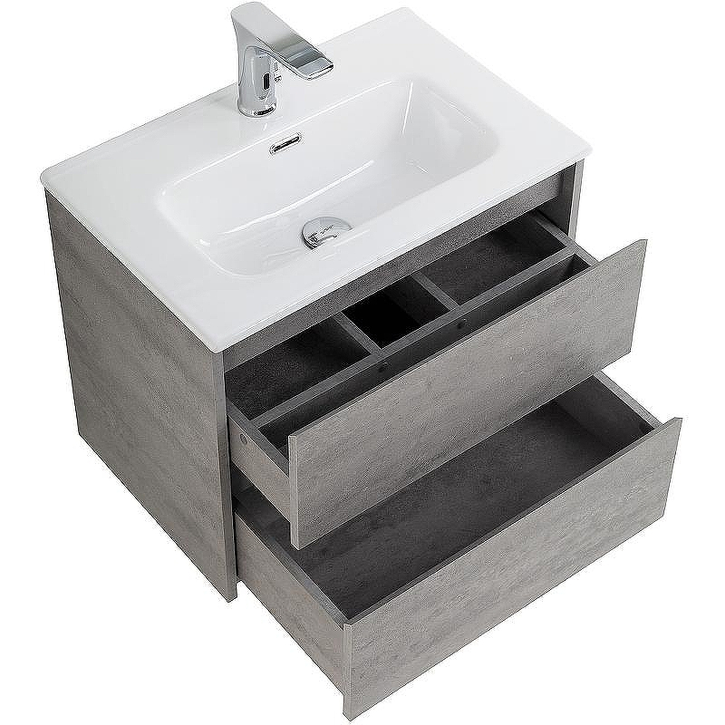 Тумба под раковину BelBagno Kraft 70 KRAFT 39-700/390-2C-SO-CG подвесная Cemento Grigio, купить, цена, заказать, магазин, доставка, скидка, промокод, купить, цена, заказать, магазин, доставка, скидка, промокод