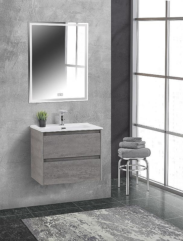 Тумба под раковину BelBagno Kraft 70 KRAFT 39-700/390-2C-SO-CG подвесная Cemento Grigio, купить, цена, заказать, магазин, доставка, скидка, промокод, купить, цена, заказать, магазин, доставка, скидка, промокод