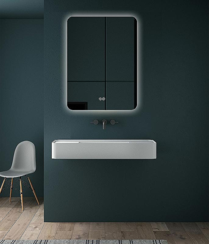 Зеркало Vincea 60 VLM-3BE600-2 с подсветкой с сенсорным выключателем с подогревом и диммером, купить, цена, заказать, магазин, доставка, скидка, промокод, купить, цена, заказать, магазин, доставка, скидка, промокод