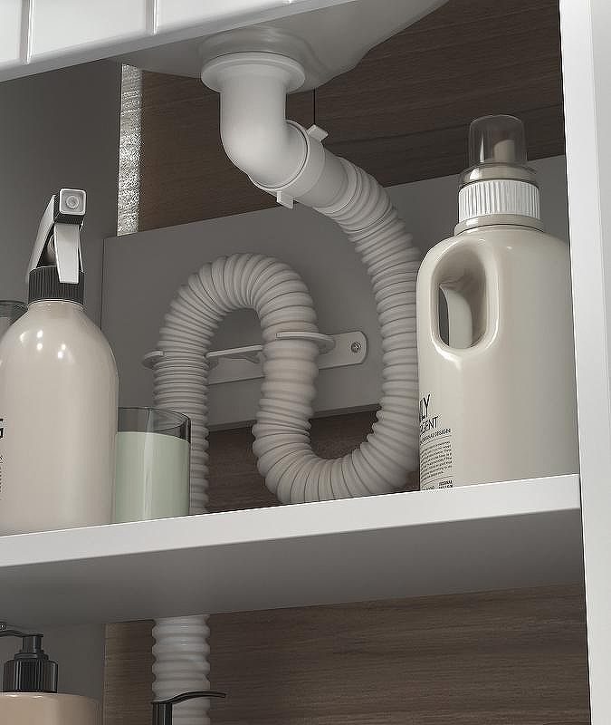 Тумба под раковину Vigo Diana 60 tn.DIA.BAL.60.2D Белая, купить, цена, заказать, магазин, доставка, скидка, промокод, купить, цена, заказать, магазин, доставка, скидка, промокод