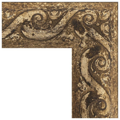 Зеркало Evoform Exclusive-G 121х96 BY 4356 с гравировкой в багетной раме - Фреска 84