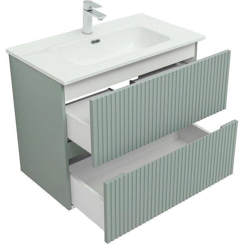 Тумба под раковину Aquanet Джейн 80 313318 подвесная Мисти грин, купить, цена, заказать, магазин, доставка, скидка, промокод, купить, цена, заказать, магазин, доставка, скидка, промокод