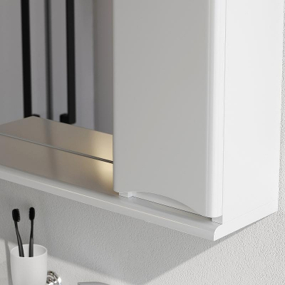 Зеркало со шкафом AM.PM Like 65 R M80MPR0651WG с подсветкой Белый