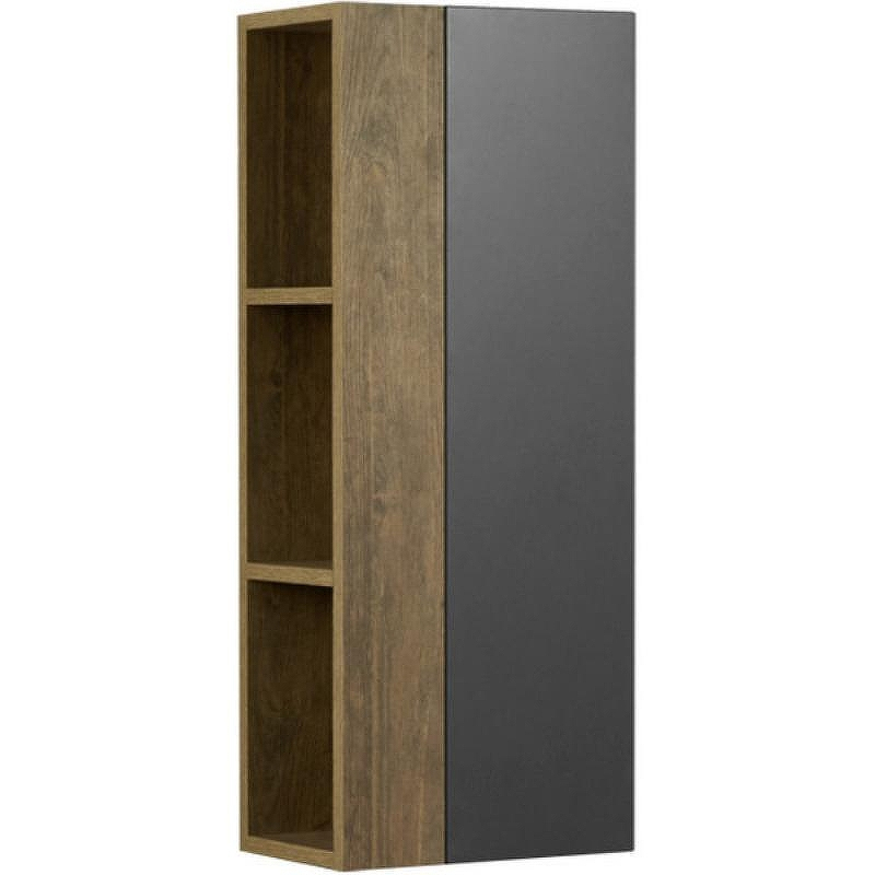 Подвесной шкаф Aquaton Терра 35 1A247503TEKA0 Дуб Кантри Антрацит, купить, цена, заказать, магазин, доставка, скидка, промокод, купить, цена, заказать, магазин, доставка, скидка, промокод