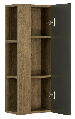 Подвесной шкаф Aquaton Терра 35 1A247503TEKA0 Дуб Кантри Антрацит