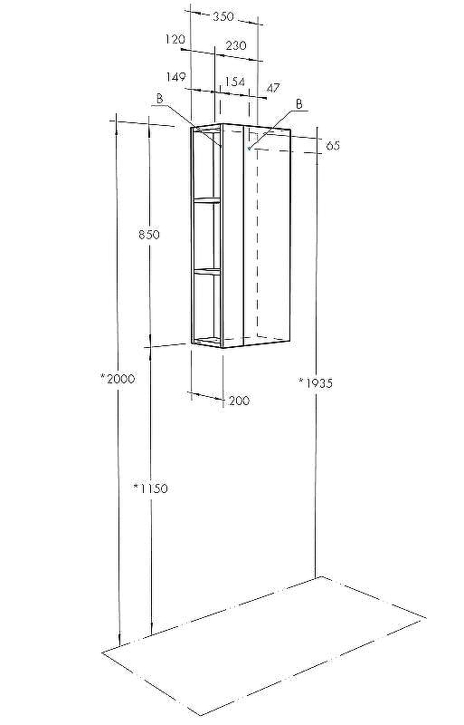Подвесной шкаф Aquaton Терра 35 1A247503TEKA0 Дуб Кантри Антрацит, купить, цена, заказать, магазин, доставка, скидка, промокод, купить, цена, заказать, магазин, доставка, скидка, промокод