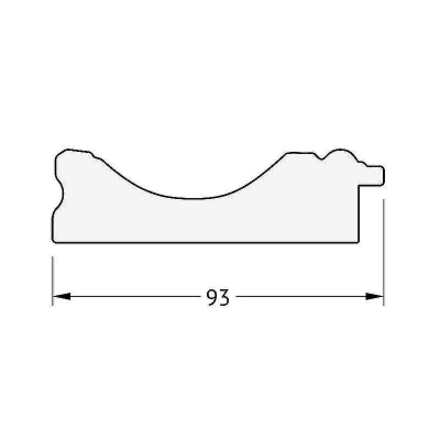 Зеркало Evoform Octagon 68х68 BY 3815 в багетной раме - Серебряный акведук 93