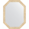 Зеркало Evoform Octagon 54x69 BY 7018 в багетной раме - Слоновая кость 51, купить, цена, заказать, магазин, доставка, скидка, промокод, купить, цена, заказать, магазин, доставка, скидка, промокод