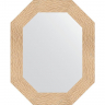 Зеркало Evoform Octagon 61x76 BY 7178 в багетной раме - Золотые дюны 90, купить, цена, заказать, магазин, доставка, скидка, промокод, купить, цена, заказать, магазин, доставка, скидка, промокод