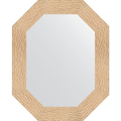 Зеркало Evoform Octagon 61x76 BY 7178 в багетной раме - Золотые дюны 90