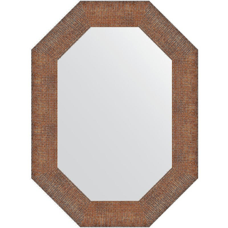 Зеркало Evoform Polygon 76х56 BY 7293 в багетной раме - Медная кольчуга 88, купить, цена, заказать, магазин, доставка, скидка, промокод, купить, цена, заказать, магазин, доставка, скидка, промокод