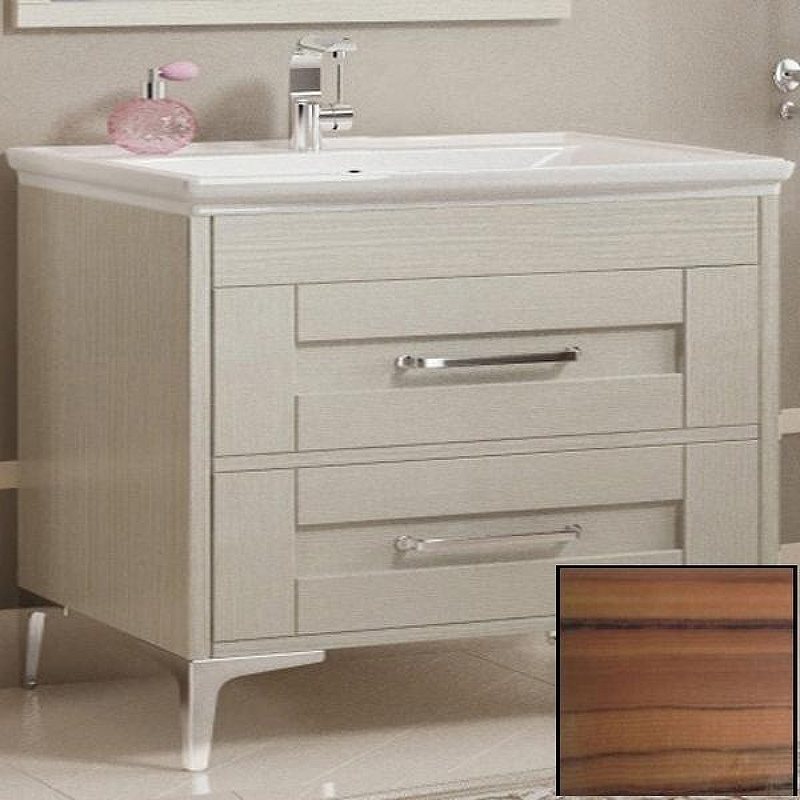 Тумба с раковиной SanVit Прованс 75 kprov075 с фактурой под дерево Зебрано, купить, цена, заказать, магазин, доставка, скидка, промокод, купить, цена, заказать, магазин, доставка, скидка, промокод