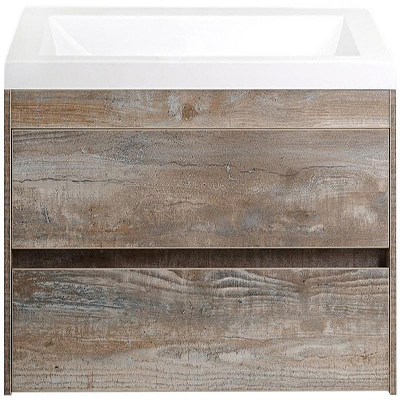 Тумба под раковину Art&Max Family-580-2C-SO-PE подвесная Бетон Экзотик