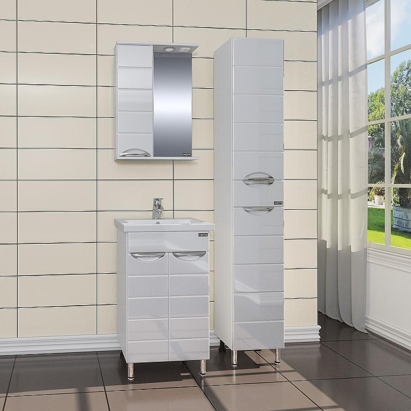 Тумба под раковину СанТа Родос 50 N 206021 Белая, купить, цена, заказать, магазин, доставка, скидка, промокод, купить, цена, заказать, магазин, доставка, скидка, промокод