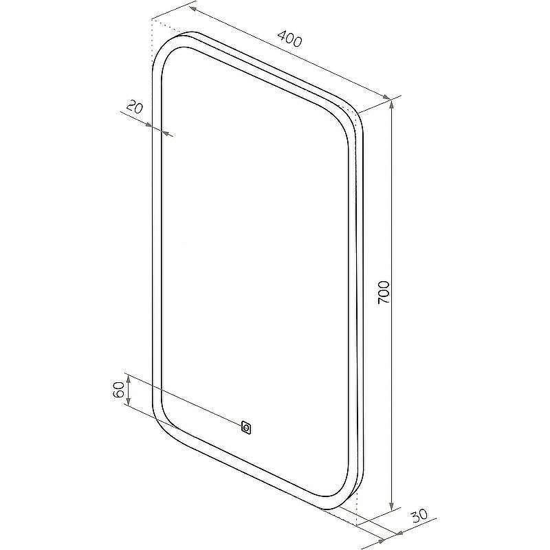 Зеркало Континент Mini 400х700 ЗЛП852 с подсветкой с сенсорным выключателем, купить, цена, заказать, магазин, доставка, скидка, промокод, купить, цена, заказать, магазин, доставка, скидка, промокод
