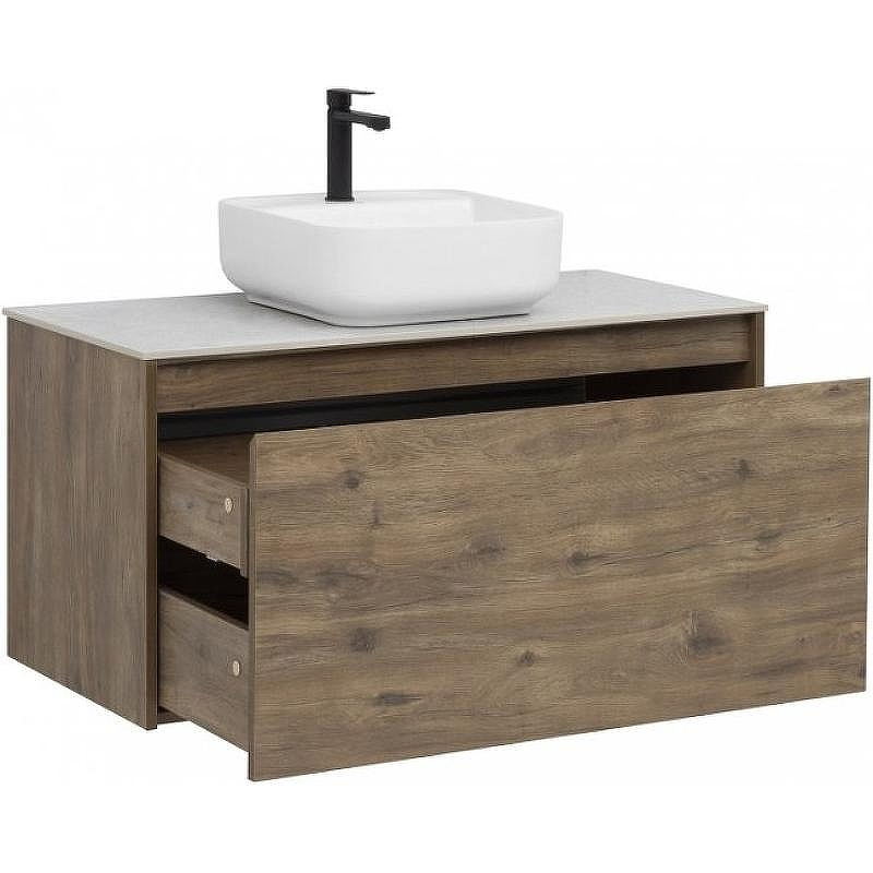 Тумба под раковину Aquanet Nova Lite 100 249520 подвесная Дуб рустикальный, купить, цена, заказать, магазин, доставка, скидка, промокод, купить, цена, заказать, магазин, доставка, скидка, промокод