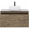 Тумба под раковину Aquanet Nova Lite 100 249520 подвесная Дуб рустикальный, купить, цена, заказать, магазин, доставка, скидка, промокод, купить, цена, заказать, магазин, доставка, скидка, промокод
