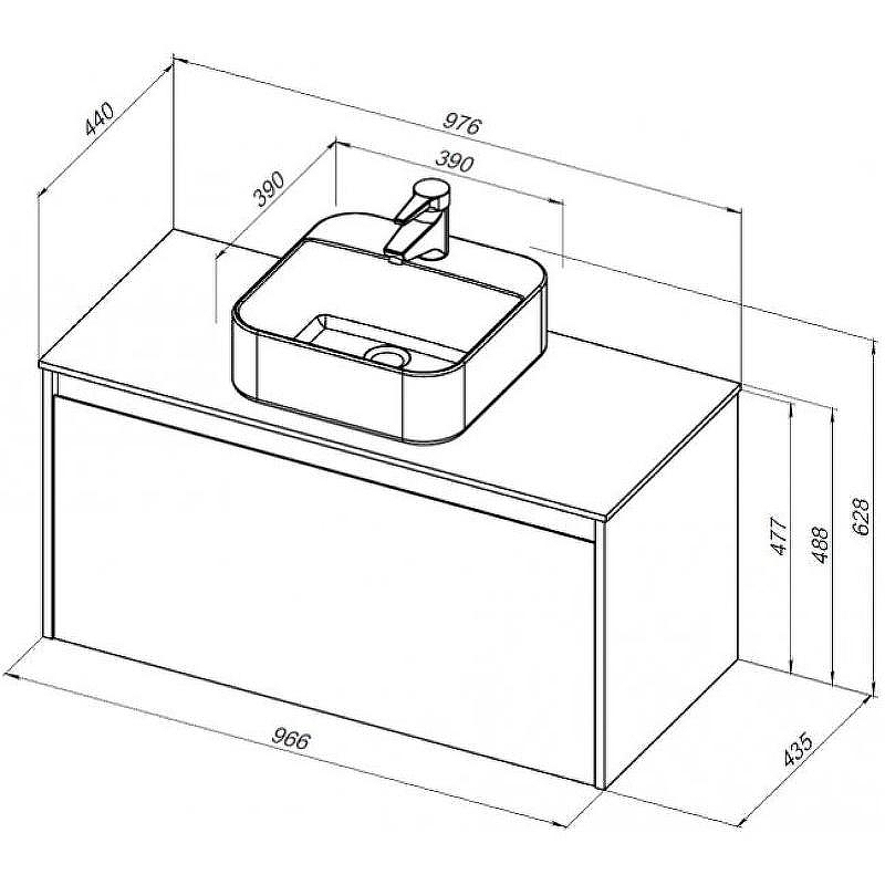 Тумба под раковину Aquanet Nova Lite 100 249520 подвесная Дуб рустикальный, купить, цена, заказать, магазин, доставка, скидка, промокод, купить, цена, заказать, магазин, доставка, скидка, промокод