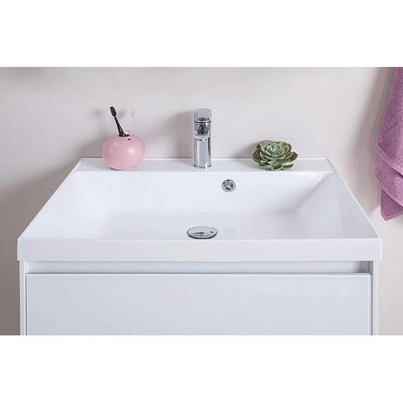 Тумба под раковину Aquanet Гласс 70 206700 подвесной Белая, купить, цена, заказать, магазин, доставка, скидка, промокод, купить, цена, заказать, магазин, доставка, скидка, промокод