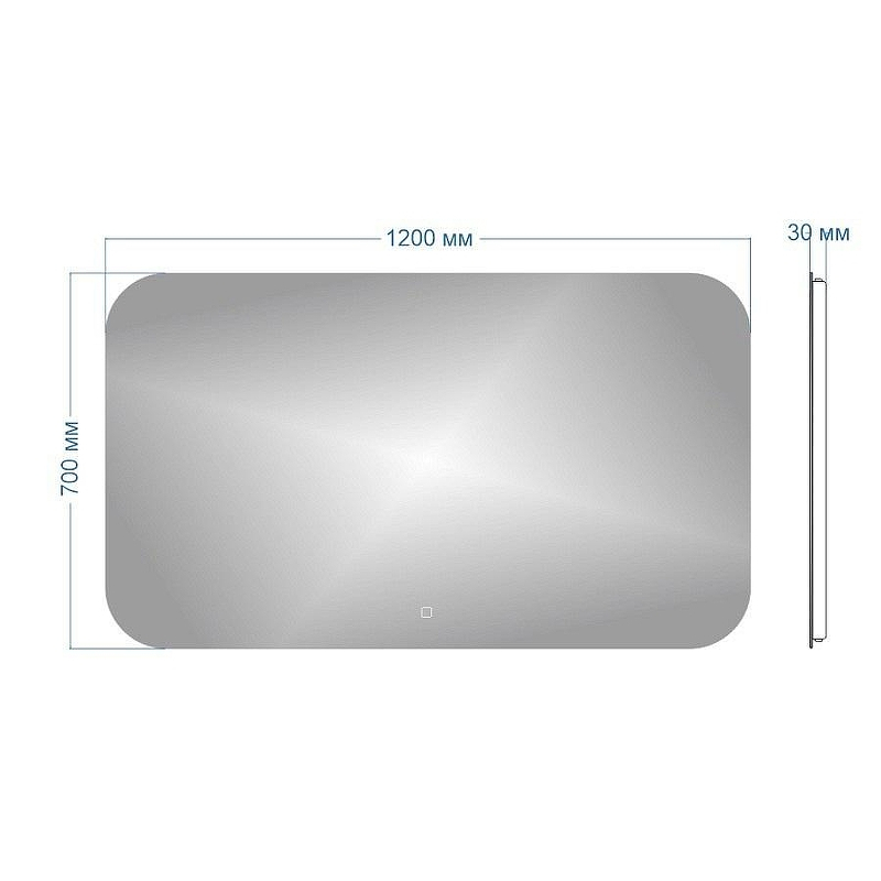 Зеркало Maretti Florenza 120 FL1412070P25EL с подсветкой с сенсорным выключателем, купить, цена, заказать, магазин, доставка, скидка, промокод, купить, цена, заказать, магазин, доставка, скидка, промокод