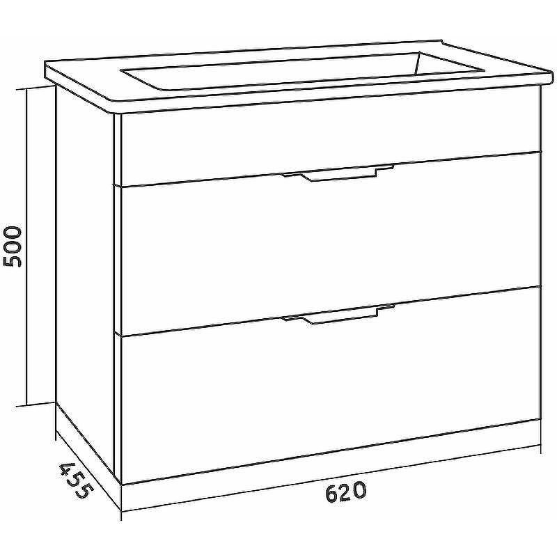 Тумба под раковину Grossman Кросс 65 106501 подвесная Бетон, купить, цена, заказать, магазин, доставка, скидка, промокод, купить, цена, заказать, магазин, доставка, скидка, промокод