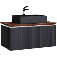 Тумба под раковину Jorno Strong 100 Str.01.100/P/A подвесная Антрацит, купить, цена, заказать, магазин, доставка, скидка, промокод, купить, цена, заказать, магазин, доставка, скидка, промокод