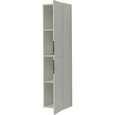 Шкаф пенал Aquanet Алвита New 35 R 277558 подвесной Белый матовый