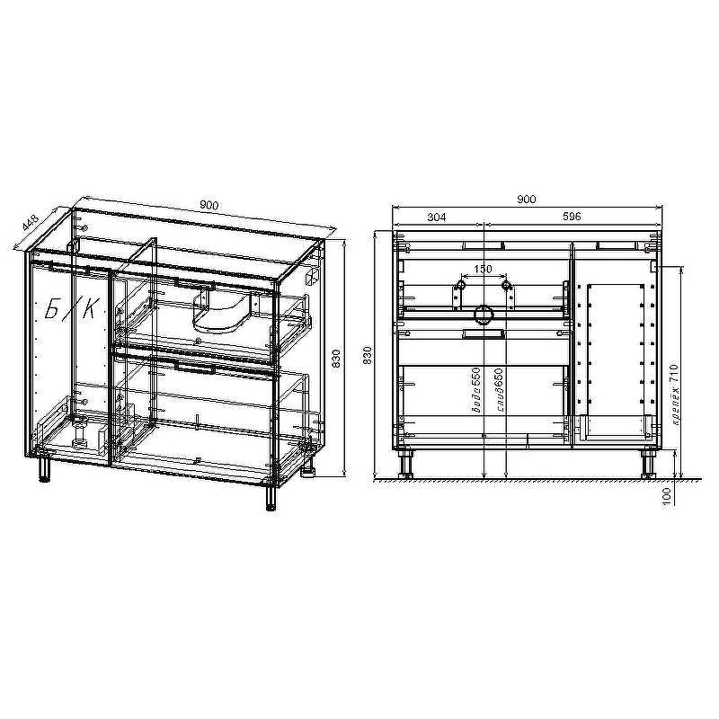 Тумба под раковину Style Line Барселона 90 R СС-00002280 Белая, купить, цена, заказать, магазин, доставка, скидка, промокод, купить, цена, заказать, магазин, доставка, скидка, промокод