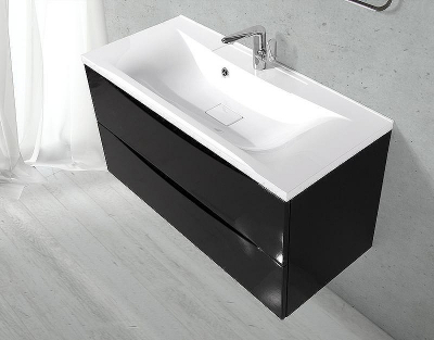 Π’ΡΠΌΠ±Π° ΠΏΠΎΠ΄ ΡΠ°ΠΊΠΎΠ²ΠΈΠ½Ρ BelBagno Marino 100 MARINO-1000-2C-SO-NL-P ΠΏΠΎΠ΄Π²Π΅ΡΠ½Π°Ρ Nero Lucido