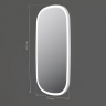 Зеркало AM.PM Func 65 M8FMOX0651WGH с подсветкой с ИК-сенсорным выключателем, купить, цена, заказать, магазин, доставка, скидка, промокод, купить, цена, заказать, магазин, доставка, скидка, промокод