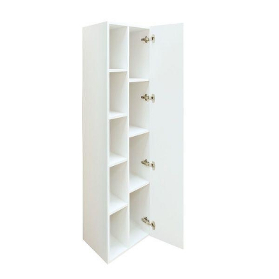 Шкаф пенал Comforty Милан 40 00004136467 подвесной Белый глянец