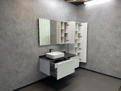 Шкаф пенал Comforty Милан 40 00004136467 подвесной Белый глянец