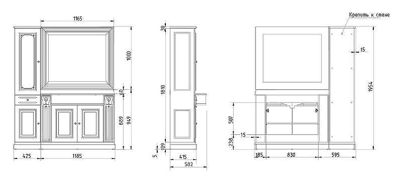 Тумба под раковину Migliore Ravenna 119 L 27065 Оливковый Золото без столешницы, купить, цена, заказать, магазин, доставка, скидка, промокод, купить, цена, заказать, магазин, доставка, скидка, промокод