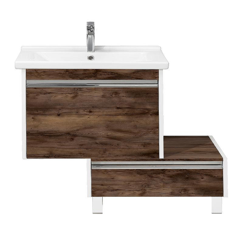 Тумба Aquaton Капри 80 1A231103KPDB0 Таксония темная, купить, цена, заказать, магазин, доставка, скидка, промокод, купить, цена, заказать, магазин, доставка, скидка, промокод