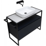 Тумба под раковину Allen Brau Priority 100 1.31003.AM Антрацит матовый, купить, цена, заказать, магазин, доставка, скидка, промокод, купить, цена, заказать, магазин, доставка, скидка, промокод