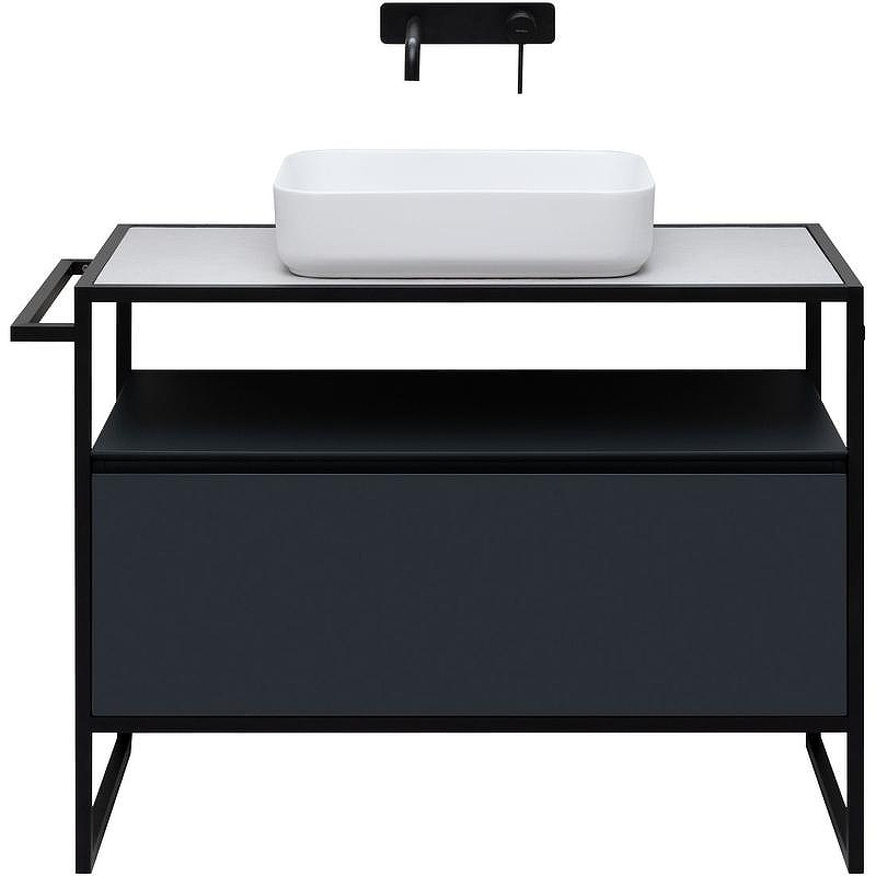 Тумба под раковину Allen Brau Priority 100 1.31003.AM Антрацит матовый, купить, цена, заказать, магазин, доставка, скидка, промокод, купить, цена, заказать, магазин, доставка, скидка, промокод