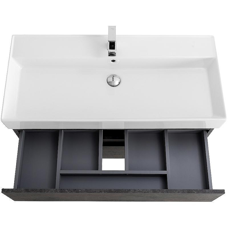 Тумба под раковину Cezares Molveno 46 80 MOLVENO 46-80-2C-SO-OSS подвесная Ossido, купить, цена, заказать, магазин, доставка, скидка, промокод, купить, цена, заказать, магазин, доставка, скидка, промокод