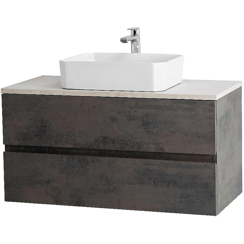 Тумба под раковину Cezares Molveno 46 80 MOLVENO 46-80-2C-SO-OSS подвесная Ossido, купить, цена, заказать, магазин, доставка, скидка, промокод, купить, цена, заказать, магазин, доставка, скидка, промокод