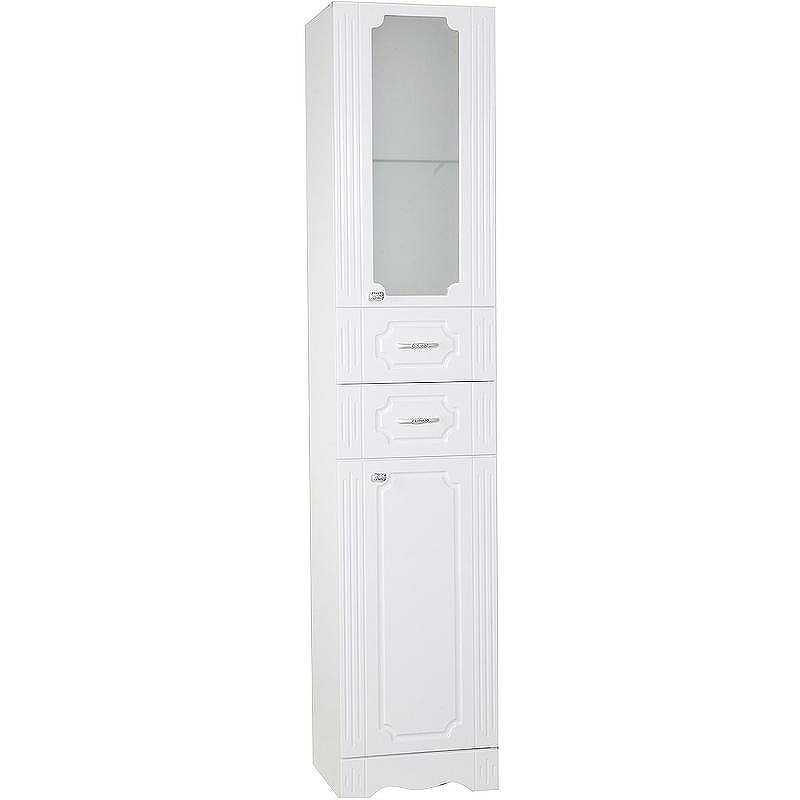 Шкаф пенал Bellezza Кантри 40 Белый, купить, цена, заказать, магазин, доставка, скидка, промокод, купить, цена, заказать, магазин, доставка, скидка, промокод