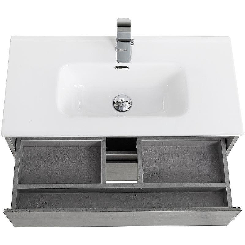 Тумба под раковину BelBagno Kraft 80 KRAFT 39-800/390-2C-SO-CG подвесная Cemento Grigio, купить, цена, заказать, магазин, доставка, скидка, промокод, купить, цена, заказать, магазин, доставка, скидка, промокод