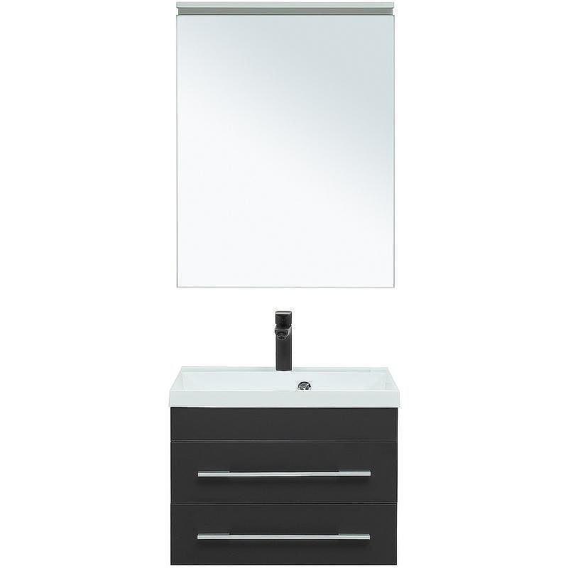 Комплект мебели для ванной Aquanet Верона New 58 281103 подвесной Черный матовый, купить, цена, заказать, магазин, доставка, скидка, промокод, купить, цена, заказать, магазин, доставка, скидка, промокод